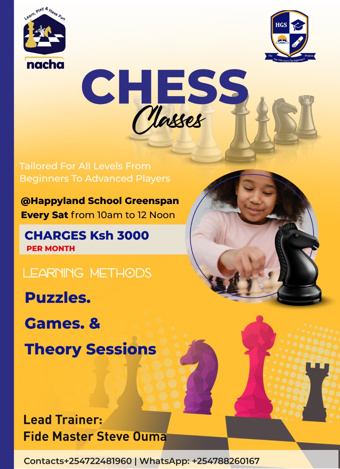 Nairobi Chess Academy & Club Classes